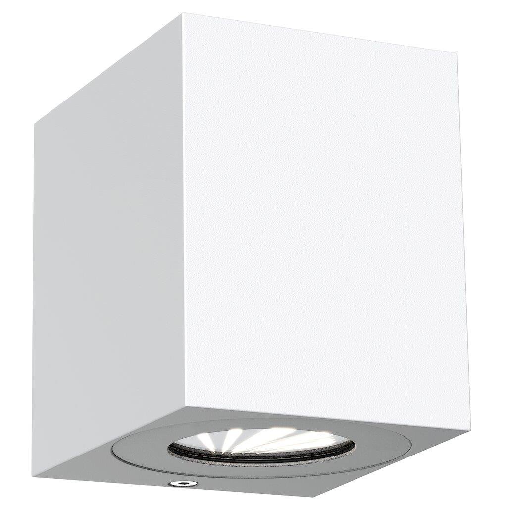NOR 49711001 Venkovní nástěnné svítidlo Canto Kubi 2 2x6W LED bílá čirá - NORDLUX