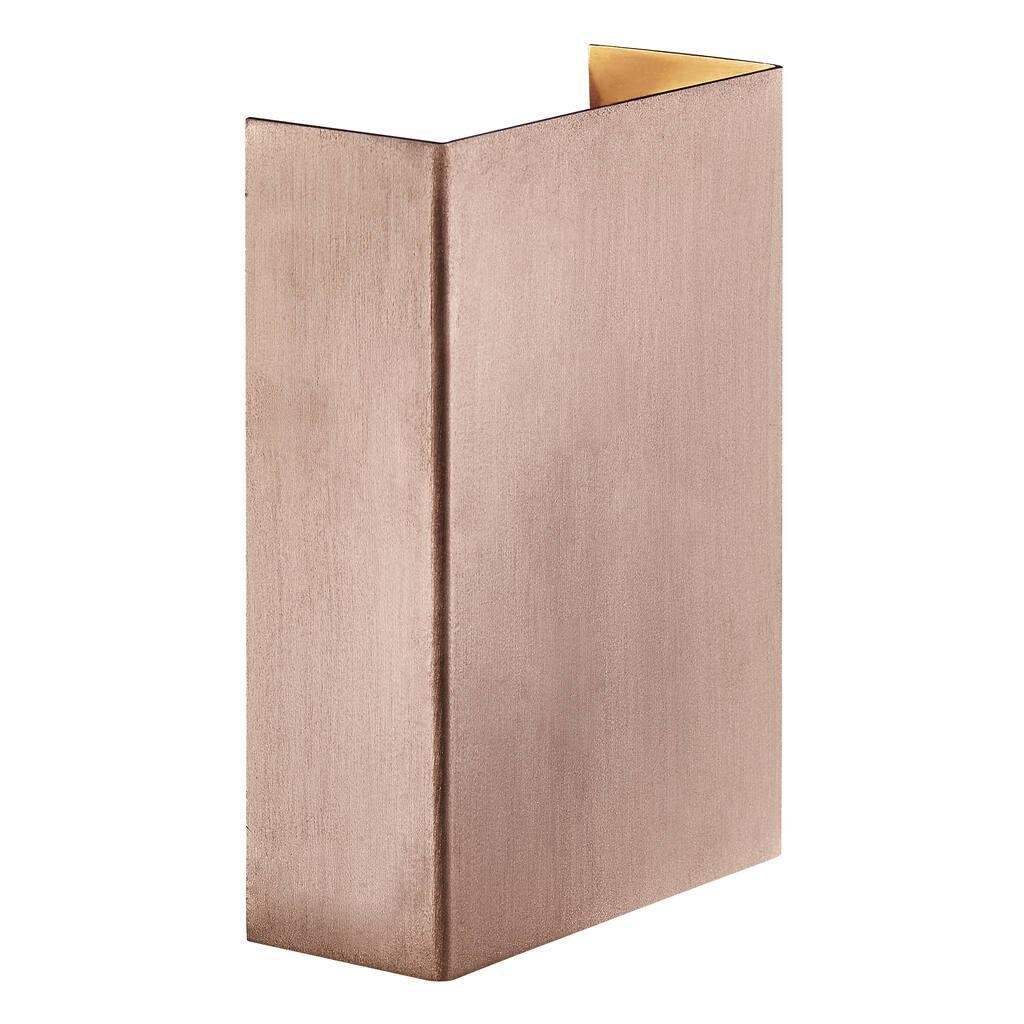 NOR 2019041030 Venkovní nástěnné svítidlo Fold 10 2x3,5W LED měď čirá - NORDLUX