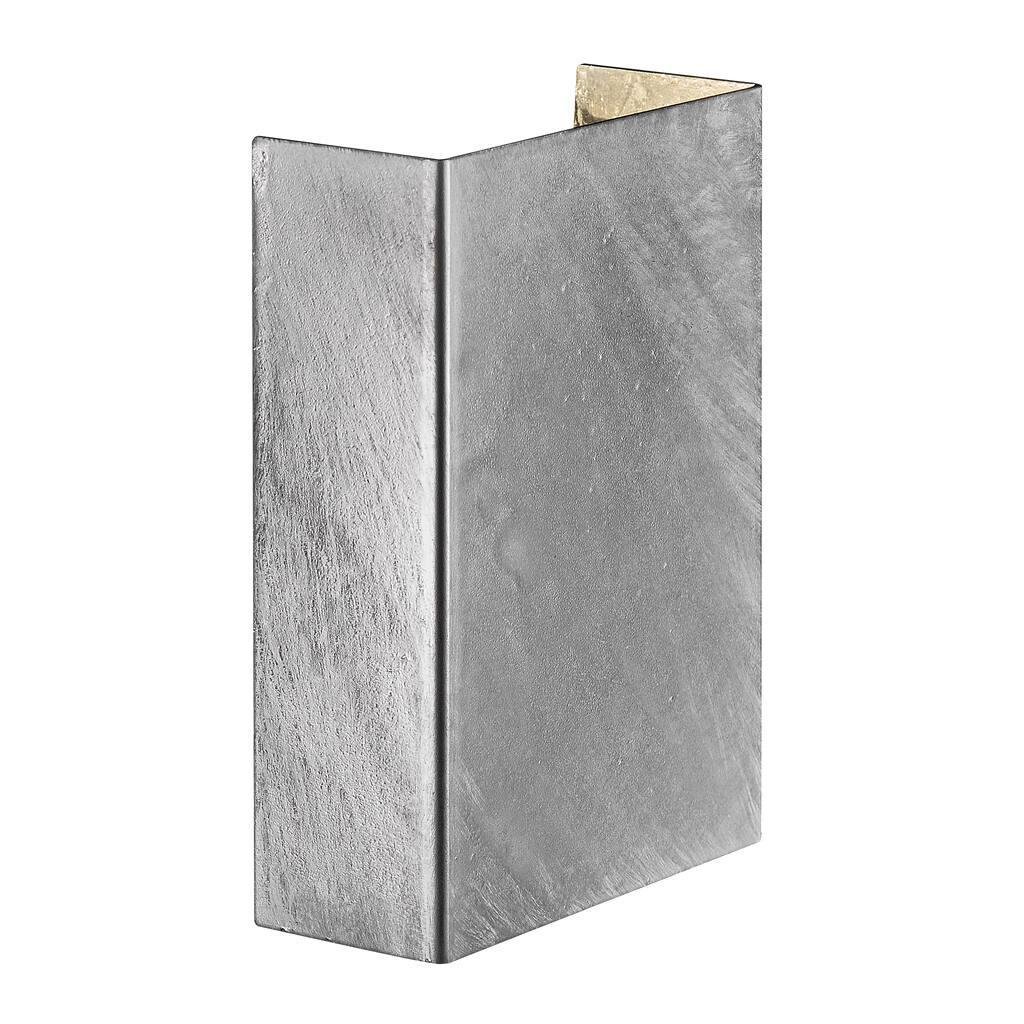 NOR 2019041031 Venkovní nástěnné svítidlo Fold 10 2x3,5W LED galvanizovaná ocel čirá - NORDLUX