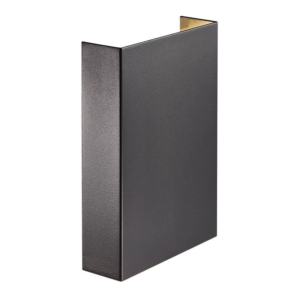 NOR 2019051003 Venkovní nástěnné svítidlo Fold 15 2x3,5W LED černá čirá - NORDLUX