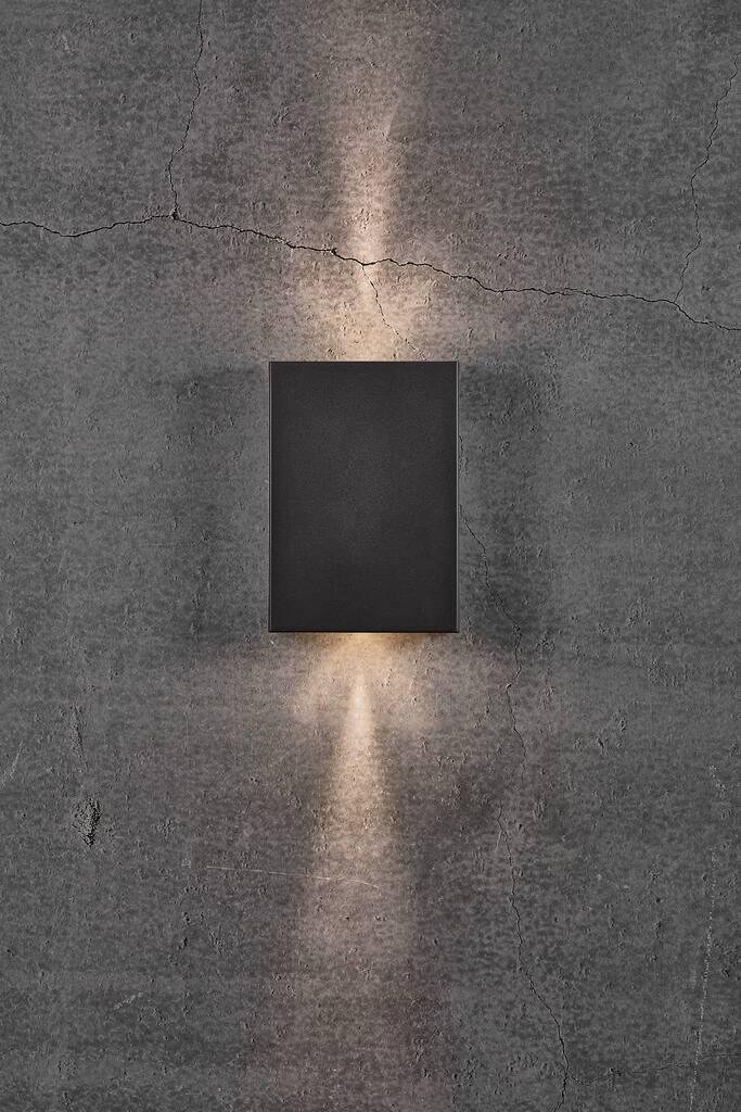 NOR 2019051003 Venkovní nástěnné svítidlo Fold 15 2x3,5W LED černá čirá - NORDLUX (obrázek 5)