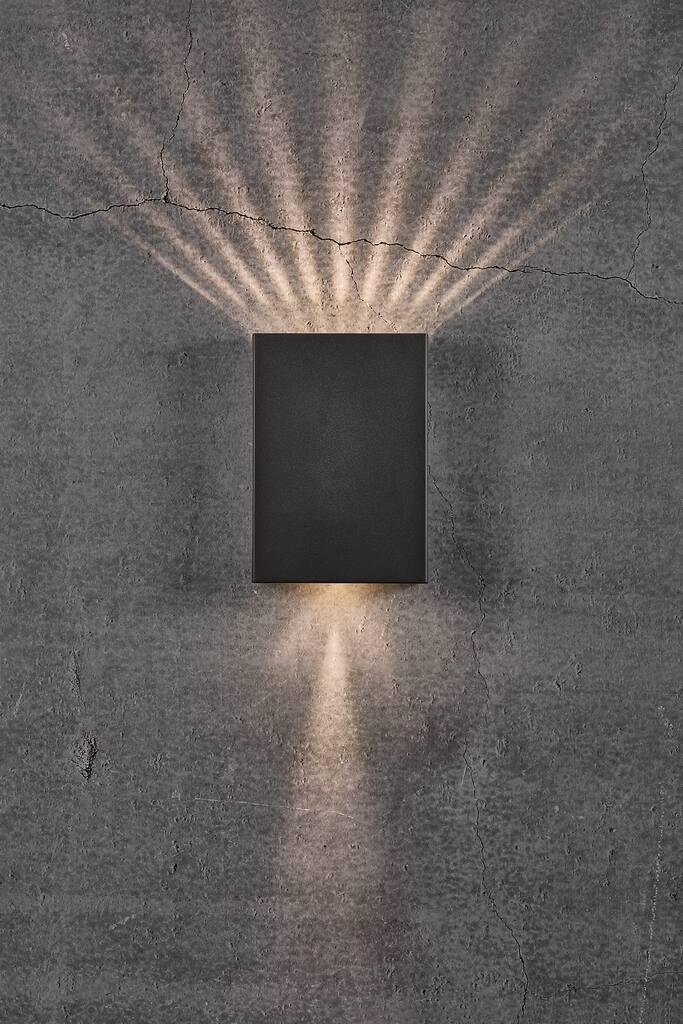 NOR 2019051003 Venkovní nástěnné svítidlo Fold 15 2x3,5W LED černá čirá - NORDLUX (obrázek 12)