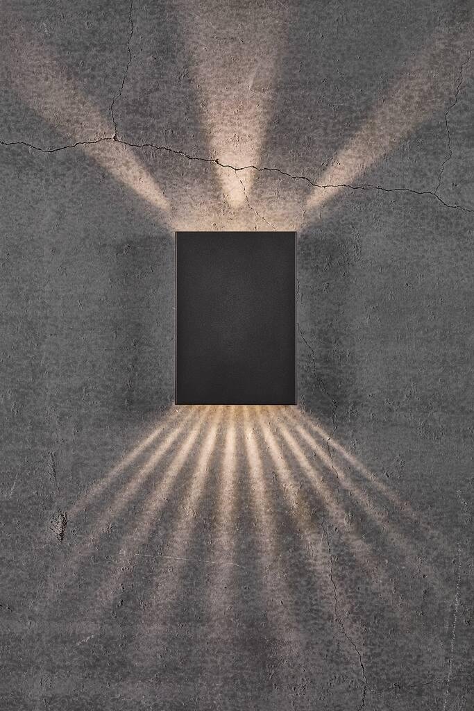 NOR 2019051003 Venkovní nástěnné svítidlo Fold 15 2x3,5W LED černá čirá - NORDLUX (obrázek 13)