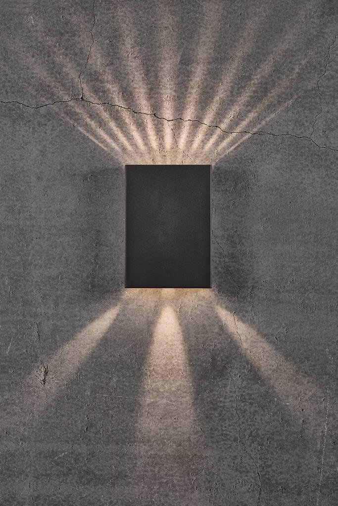 NOR 2019051003 Venkovní nástěnné svítidlo Fold 15 2x3,5W LED černá čirá - NORDLUX (obrázek 15)
