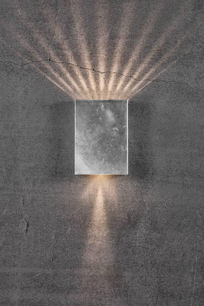 NOR 2019051031 Venkovní nástěnné svítidlo Fold 15 2x5W LED galvanizovaná ocel čirá - NORDLUX (obrázek 7)