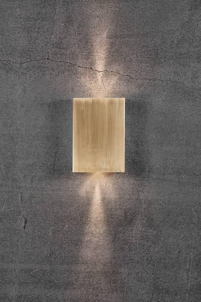 NOR 2019051035 Venkovní nástěnné svítidlo Fold 15 2x5W LED mosaz čirá - NORDLUX (obrázek 7)