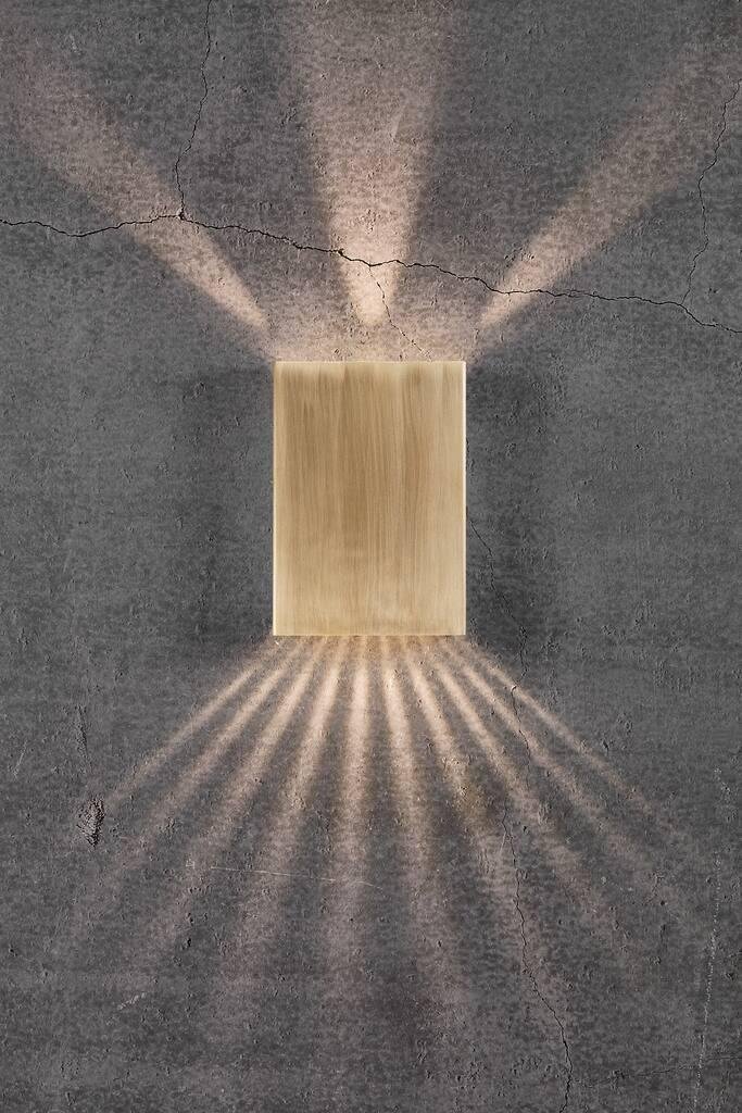 NOR 2019051035 Venkovní nástěnné svítidlo Fold 15 2x5W LED mosaz čirá - NORDLUX (obrázek 11)