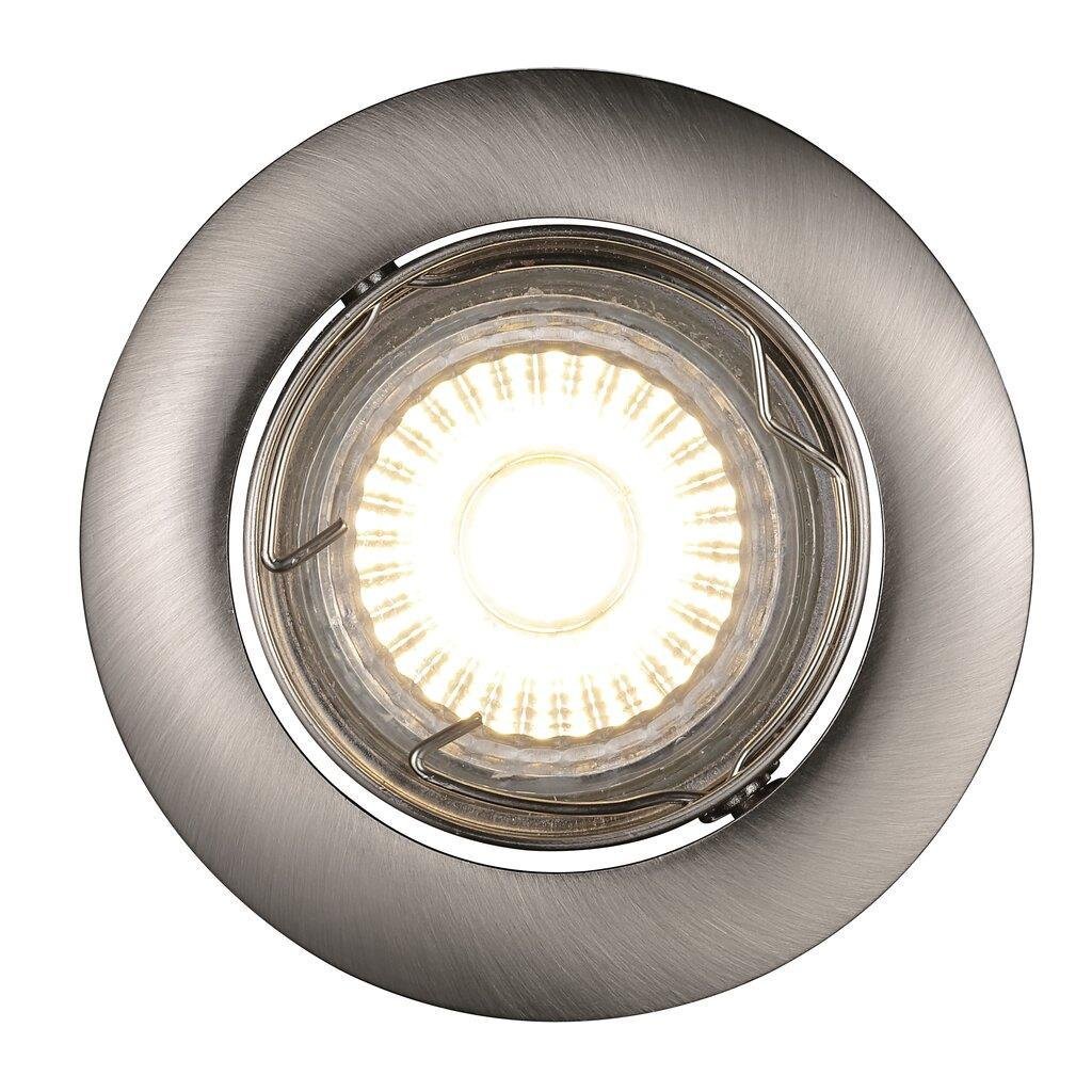 NOR 84650032 Vestavné svítidlo Recess 3-Kit LED COB 3x3W GU10 kartáč. ocel - NORDLUX materiál kov