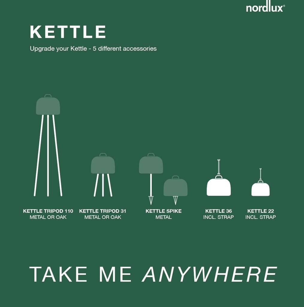 NOR 2018003003 Venkovní přenosné svítidlo Kettle 22 4,8W LED bílá - NORDLUX (obrázek 4)