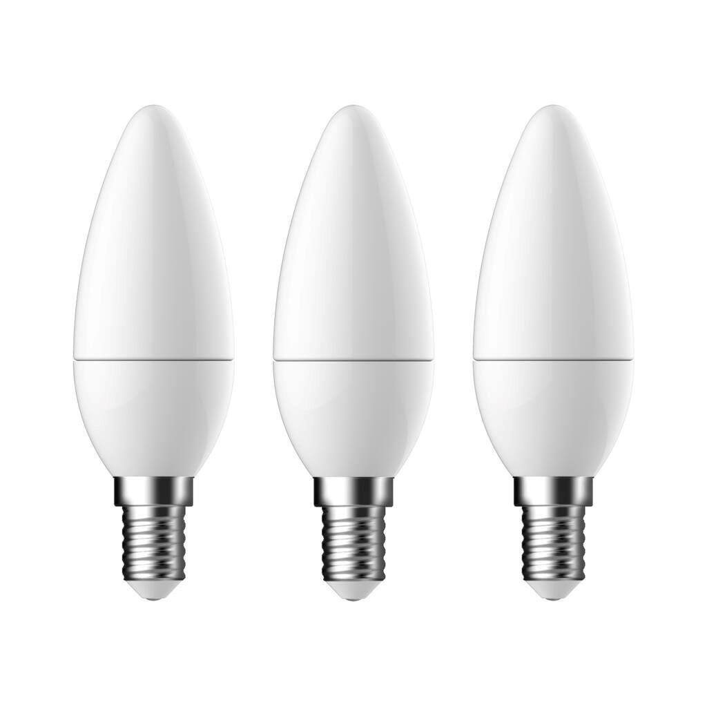 Levně NOR 5173018923 LED žárovka svíčka C35 E14 250lm 3P bílá - NORDLUX