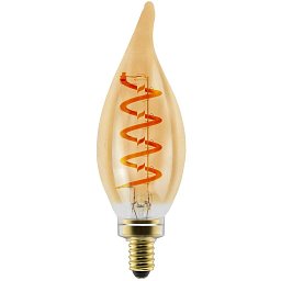 Obrázek pro produkt LED žárovka svíčka E14 2,5W C35 zlatá - NORDLUX