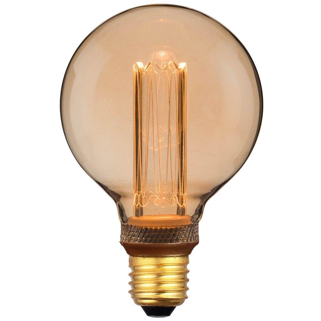 Nordlux LED žárovka GLOBE E27 2,3W G95 zlatá