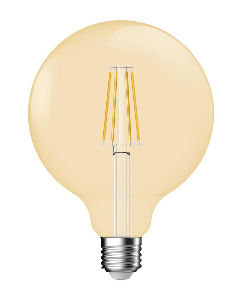 Nordlux LED žárovka GLOBE E27 5,4W G95 zlatá