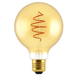 Obrázek pro produkt LED žárovka GLOBE E27 5W G95 zlatá - NORDLUX