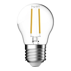 Obrázek pro produkt LED žárovka kapka G45 E27 470lm C čirá - NORDLUX