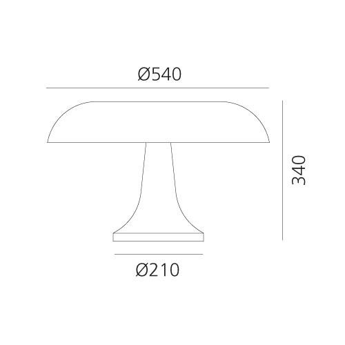 AR 0056050A Nesso oranžová - ARTEMIDE (obrázek 7)