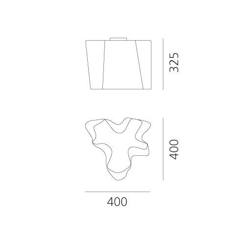 AR 0452010A Logico stropní - fumé difuzor - ARTEMIDE (obrázek 5)