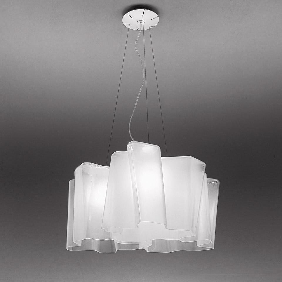 Levně AR 0454010A Logico závěsné 3x120° - fumé difuzor - ARTEMIDE