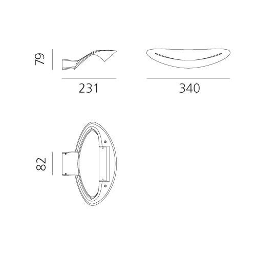 AR 0918W20A Mesmeri Led leštěný chrom 2700K - ARTEMIDE (obrázek 7)