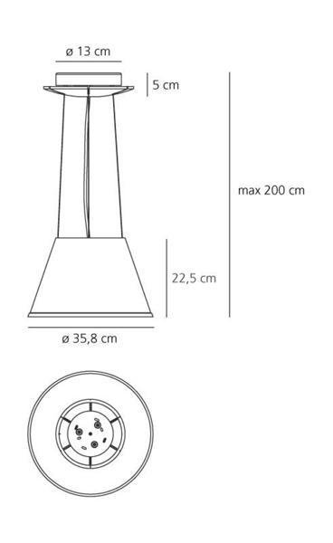 AR 1123110A Choose závěsné - bílá - ARTEMIDE (obrázek 6)