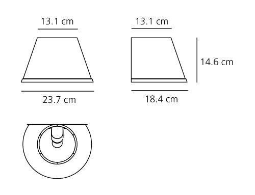 AR 1142020A Choose nástěnné IP23 - pergamen - ARTEMIDE (obrázek 6)