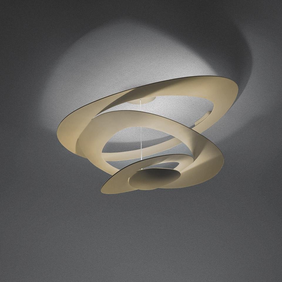Levně AR 1253120A Pirce stropní LED - 3000K - zlatá - ARTEMIDE