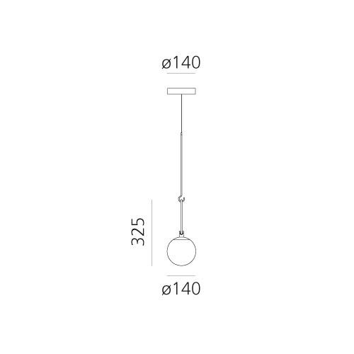 AR 1280010A nh 14 závěsné - ARTEMIDE (obrázek 9)