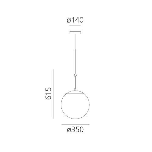 AR 1283010A nh 35 závěsné - ARTEMIDE (obrázek 9)