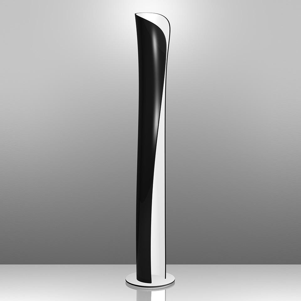 AR 1361W10A Cadmo stojací lampa - LED - černá/bílá 2700K - ARTEMIDE