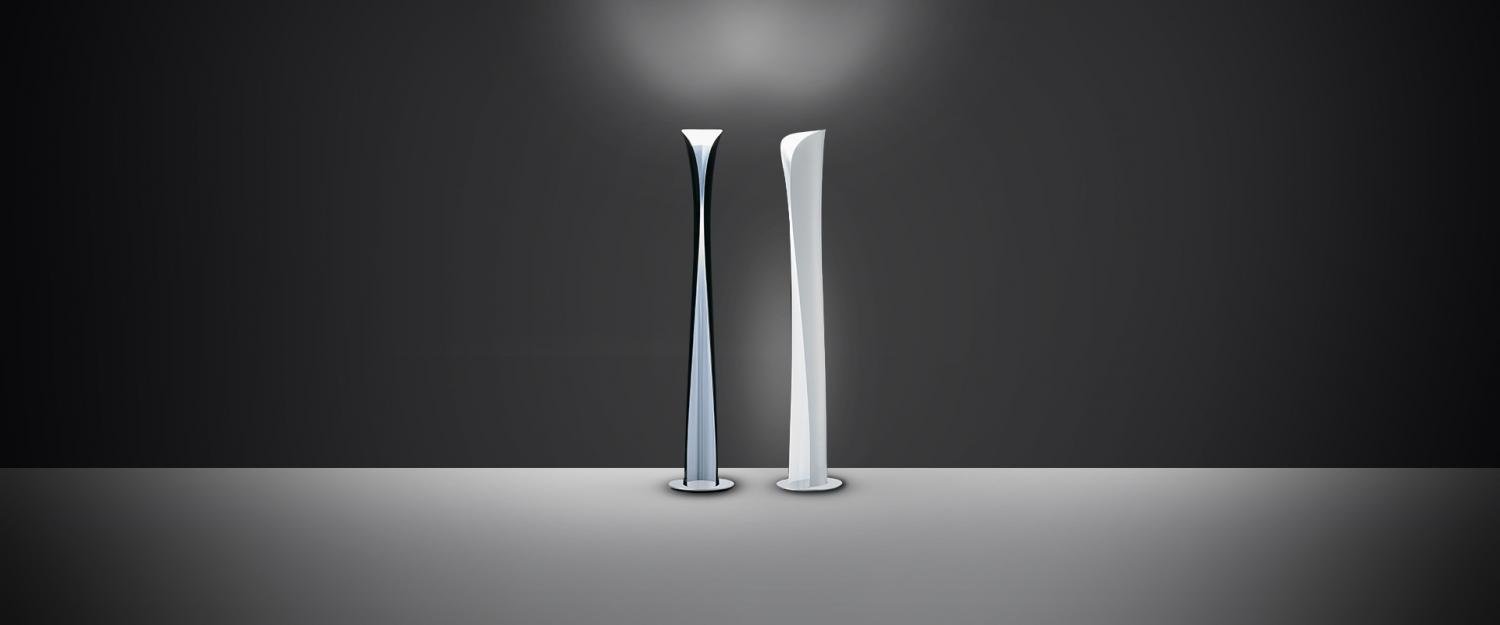 AR 1361W20A Cadmo stojací lampa - LED - bílá 2700K - ARTEMIDE (obrázek 3)