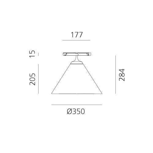 AR 1455010A Look at Me Cone Track 35 - ARTEMIDE (obrázek 4)