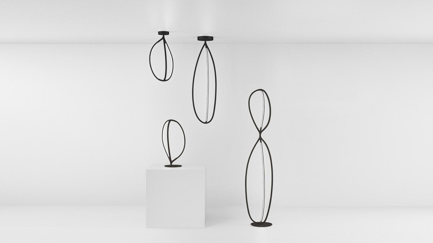 AR 1552030APP Arrival stojací lampa - černá - Bluetooth - ARTEMIDE (obrázek 4)