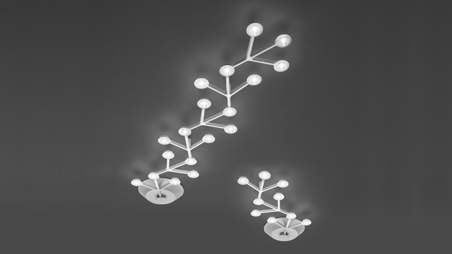 AR 1596050APP Led Net Line 125 - stropní - Bluetooth - ARTEMIDE (obrázek 2)