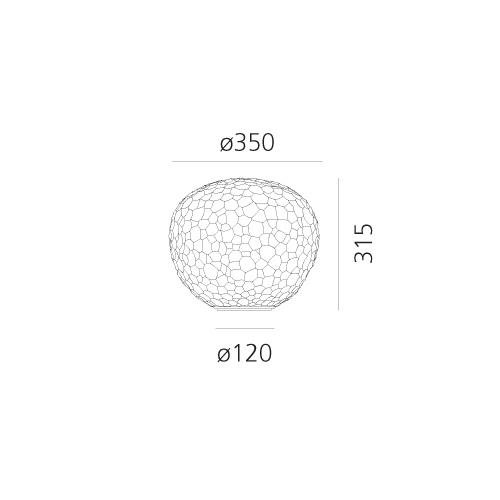 AR 1700010A Meteorite 35 stolní lampa - ARTEMIDE (obrázek 7)