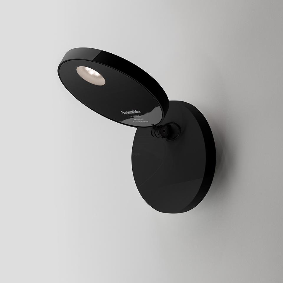 AR 1731W50A Demetra bodové svítidlo - 2700K - černá - ARTEMIDE