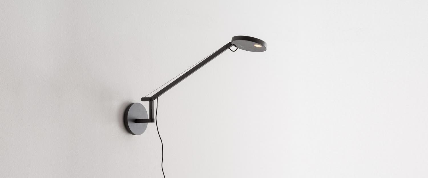 AR 1748W50A Demetra Micro nástěnné - 2700K - černá - ARTEMIDE (obrázek 2)