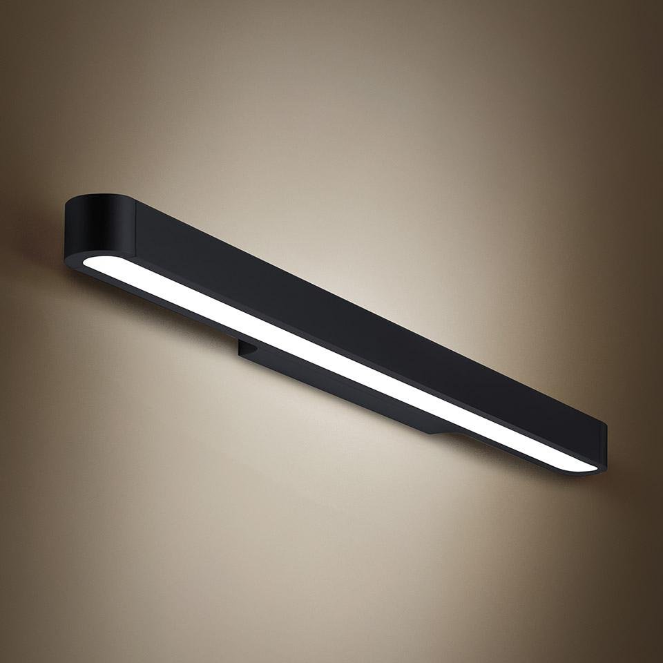 Levně AR 1918080A Talo nástěnné 120 - stmívatelné - černá - ARTEMIDE