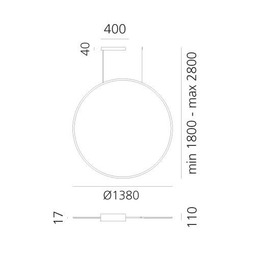 AR 1994330A Discovery vertikální 140 - černá - RGBW - ARTEMIDE (obrázek 9)