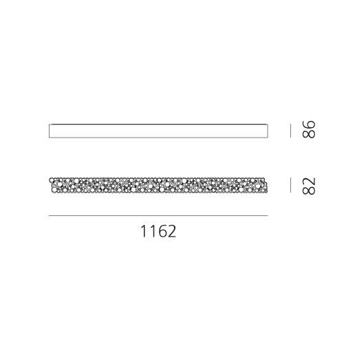 AR 2011010APP Calipso lineární systém 120 stropní - Bluetooth - ARTEMIDE (obrázek 6)