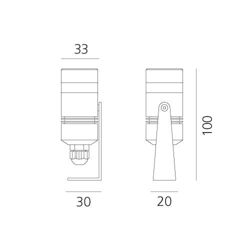 AR NL7029ELK0 Minispot 37° 3000K - ARTEMIDE (obrázek 4)