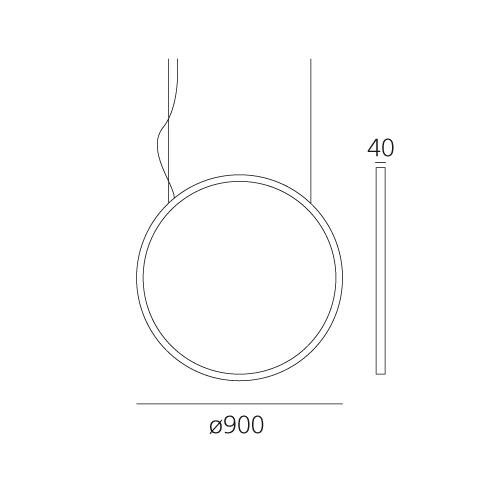 AR T072030 "O" - závěsné - ARTEMIDE (obrázek 11)