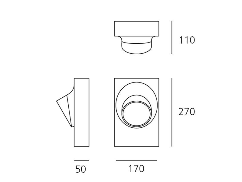 AR T081210 Ciclope nástěnné rez - ARTEMIDE (obrázek 5)