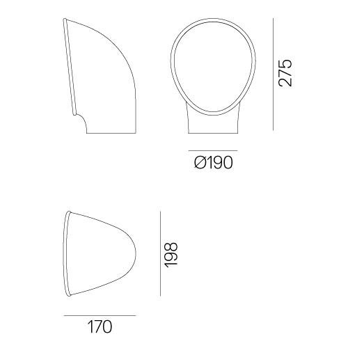 AR T081900 Piroscafo šedá - ARTEMIDE (obrázek 4)