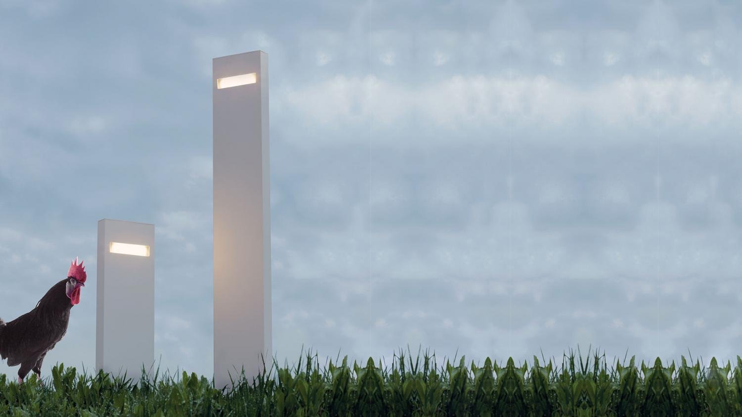 AR T083800 Nuda 100 Monolateral šedá bílá - ARTEMIDE (obrázek 5)