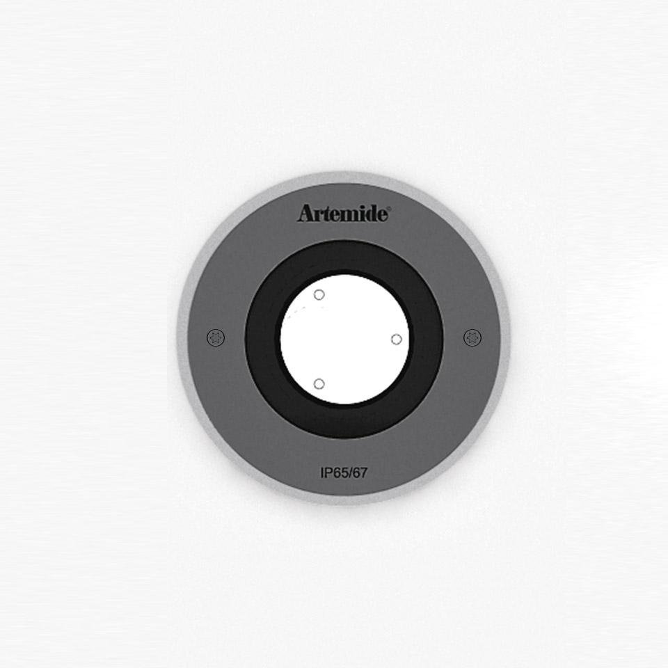 AR T40006FLW00 Ego 90 Flat pochozí ocel 24°  3000K kruh - ARTEMIDE