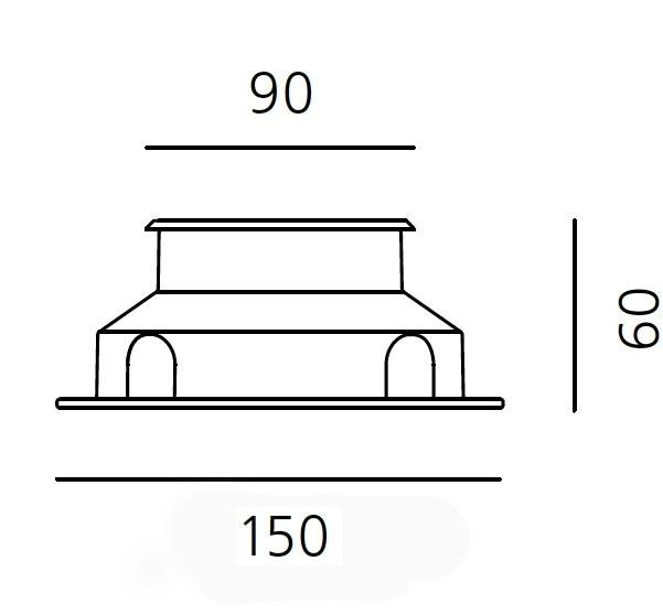 AR T40007SPW00 Ego 90 Flat pochozí ocel 10°  3000K čtverec - ARTEMIDE (obrázek 4)