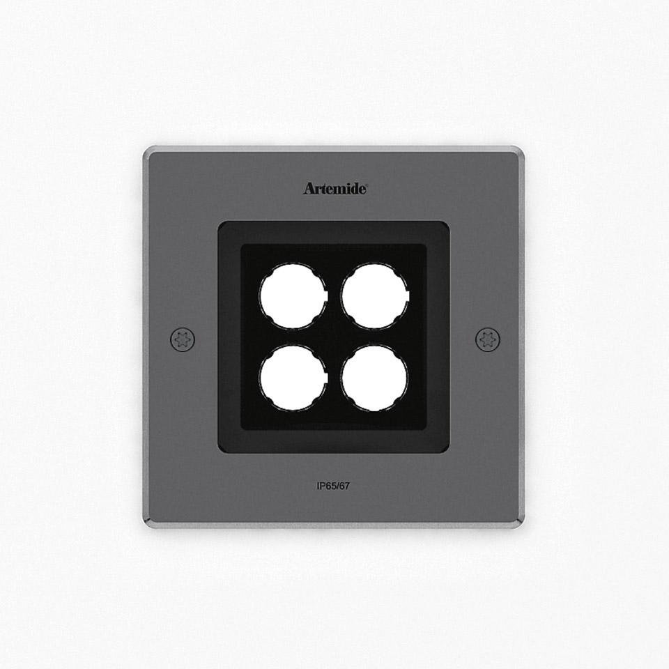 AR T40011WFLW00 Ego 150 Flat pochozí ocel 38° 3000K čtverec - ARTEMIDE