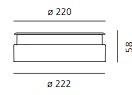 AR T40014ELPTW00 Ego 220 Flat pochozí ocel EL  3000K kruh - ARTEMIDE (obrázek 5)