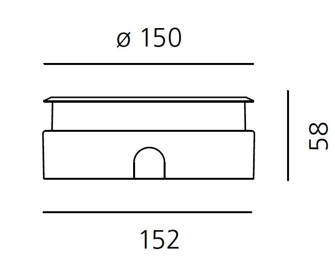 AR T40018ELPTW00 Ego 150 Flat sklo pochozí EL 3000K čtverec - ARTEMIDE (obrázek 4)