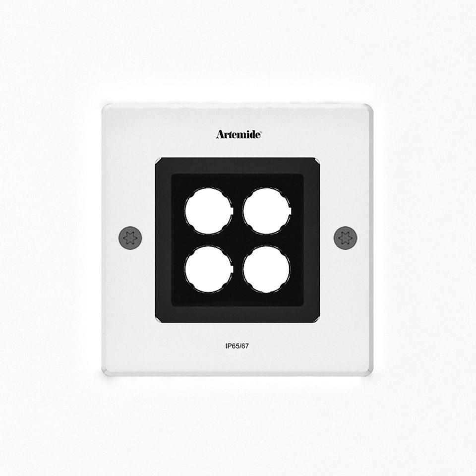 Levně AR T4065NSPW00 Ego 150 downlight čtverec 5° 3000K hliník IK09 - ARTEMIDE